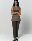 Mona Checker Top