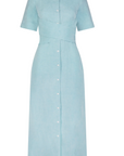 Wrap Short Skv Midi Shirtdress