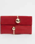 Amaya Suede Clutch