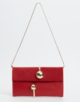 Amaya Suede Clutch