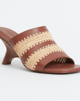 Shadow Mule Rafia Sandal