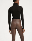 Long-Sleeve Ribbed Turtleneck