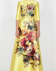Floral Printed Kaftan