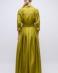 Julip Short-Sleeve Belted Gown