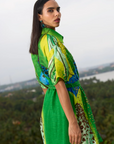 Verde Forest Shirt Dress