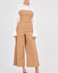Kallin Cropped Wide Leg Pant