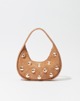 Finn Studded Suede Shoulder Bag
