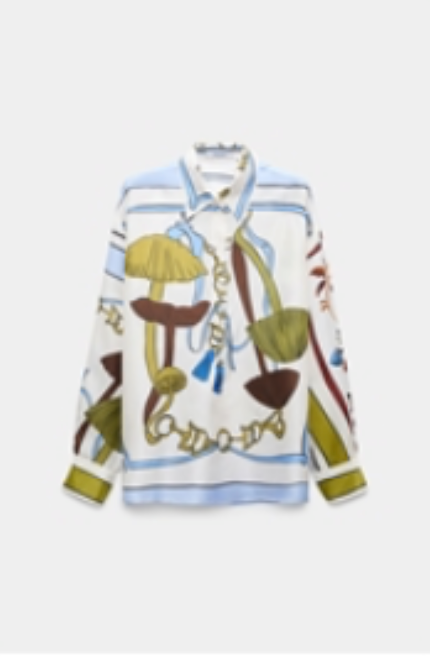 Cosmic Funghi Blouse 647306