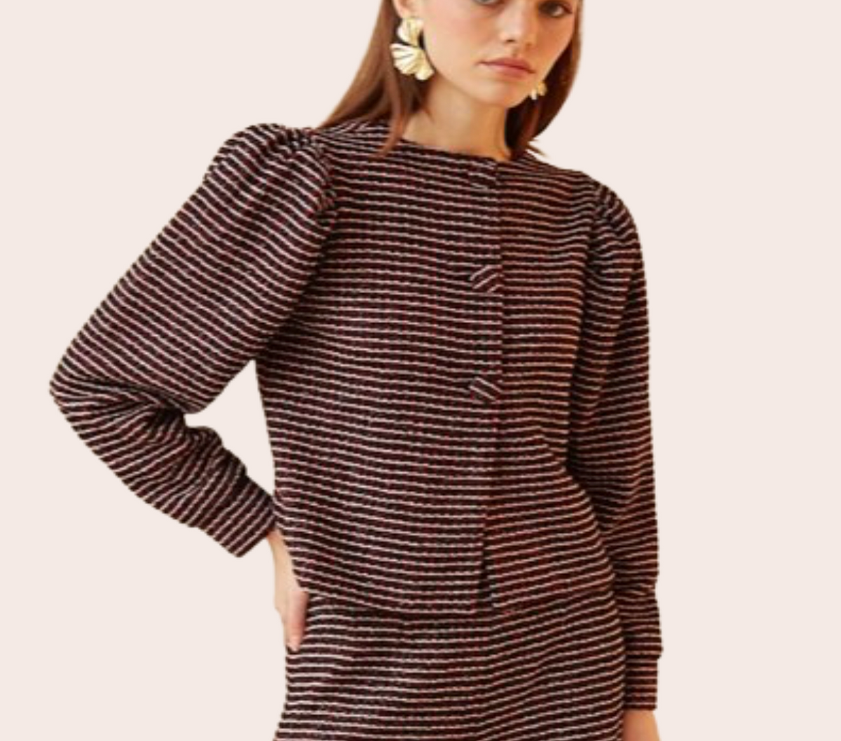 Red Erika Blouse