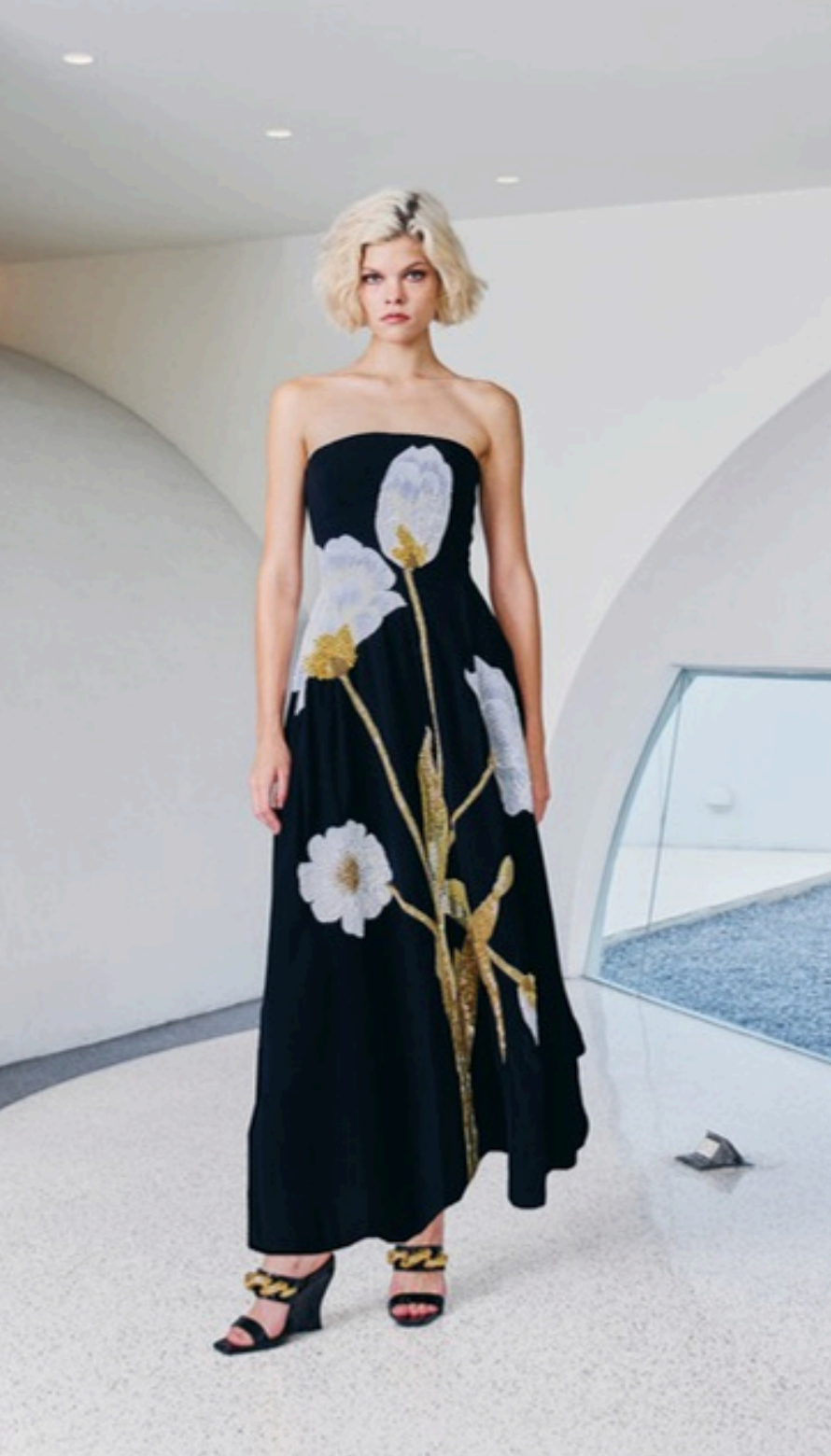 Midnight Fleur Dress