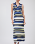Kerrin Collared S/L Midi Dress