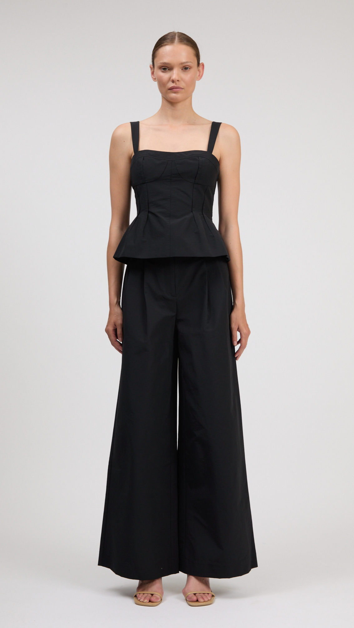 Leroy Pleated Wide Leg Pant