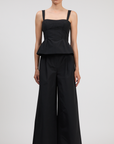 Leroy Pleated Wide Leg Pant