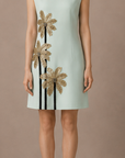 Tazia Crepe Mini Dress