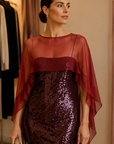Silk chiffon