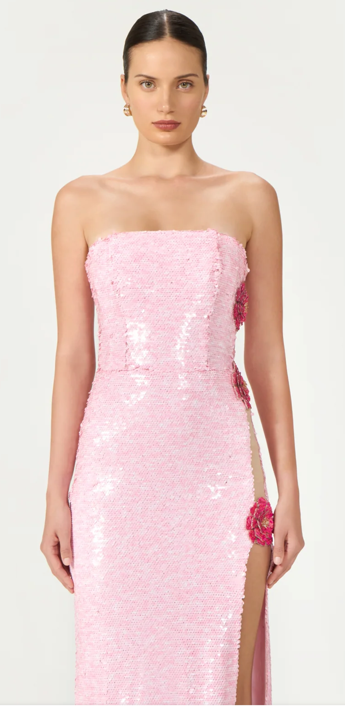 Harlee Sequin Strapless Dress