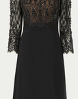 Brona Hand Beaded Lace Gown