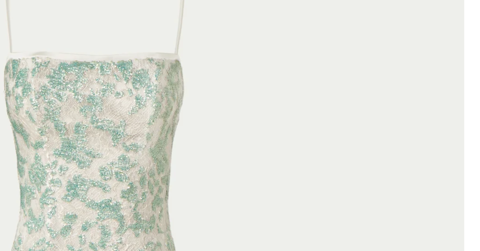 Jennan Sequin Lace Satin Gown