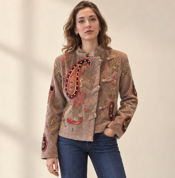 ANGELA JACKET BROWN