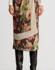 Asymmetrical overlay skirt