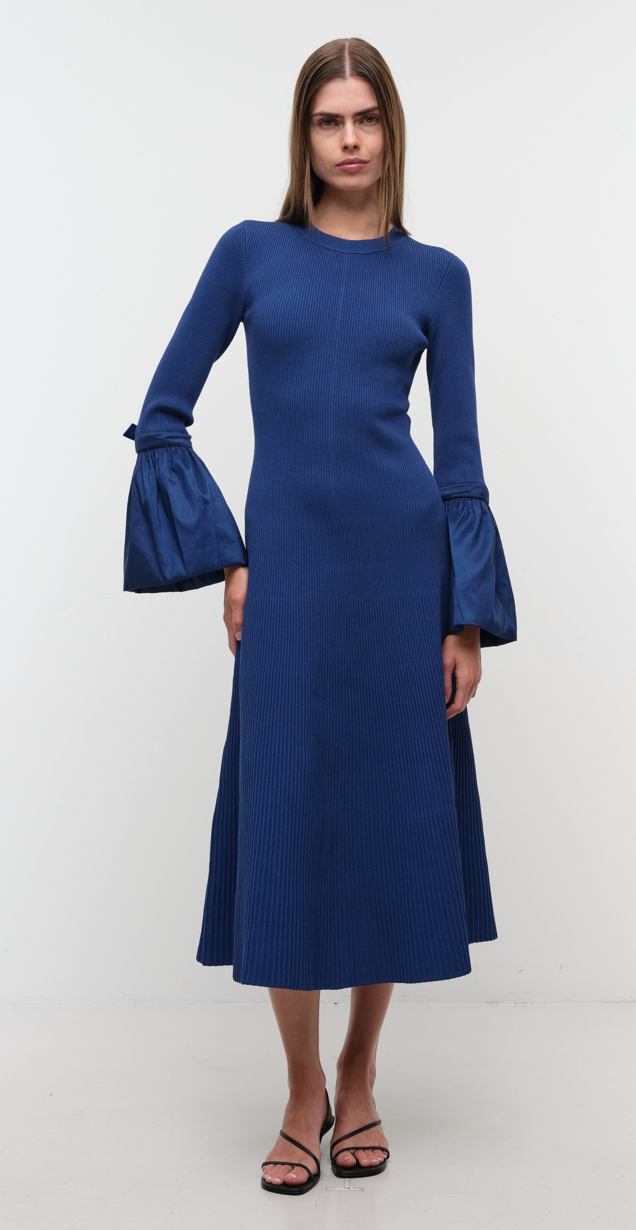 MAELLE LS MIDI DRESS
