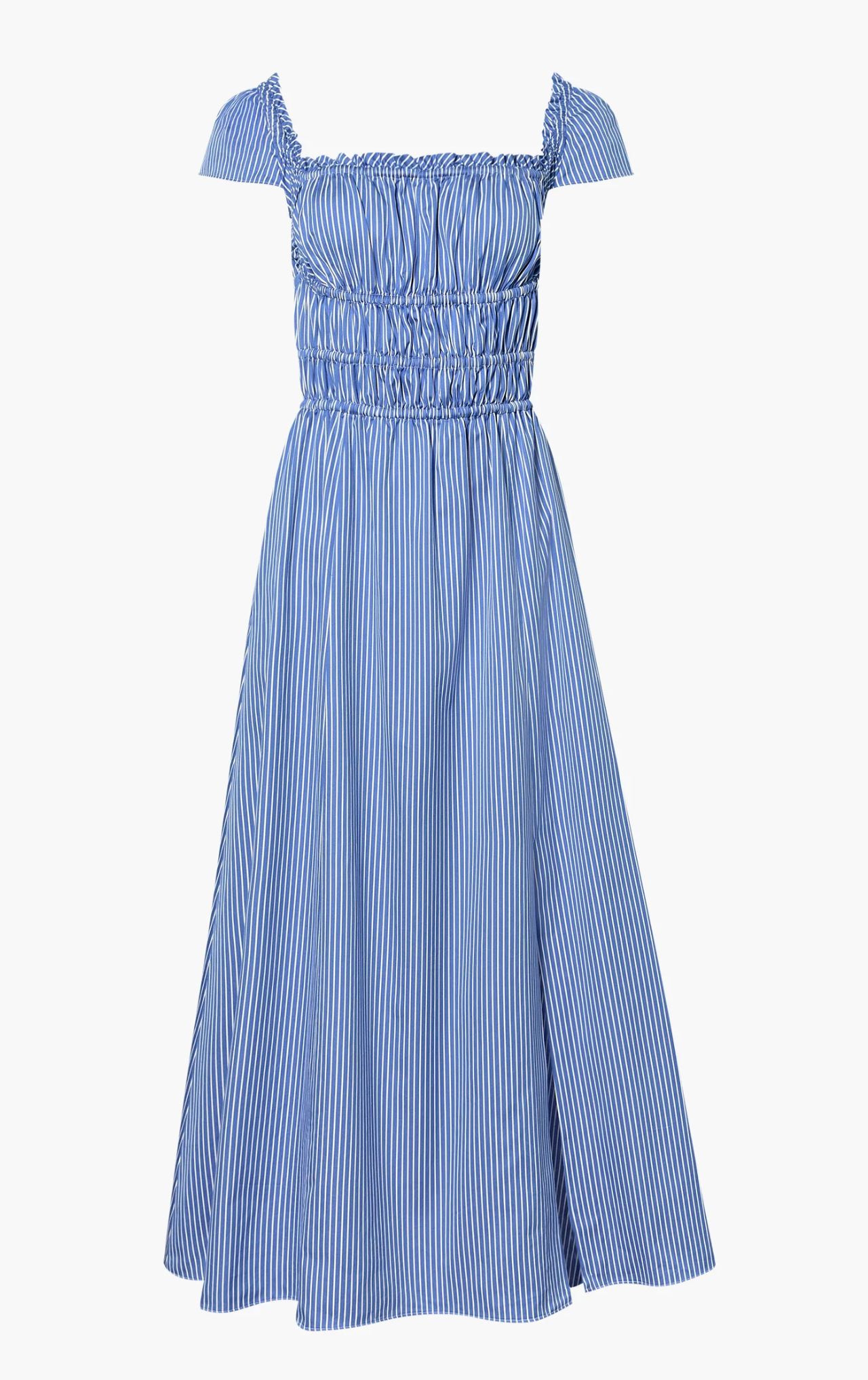 zara striped dress off shoulder Zara Striped Midi Dress UFO No More
