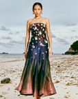 Midnight Celestial Garden Dress