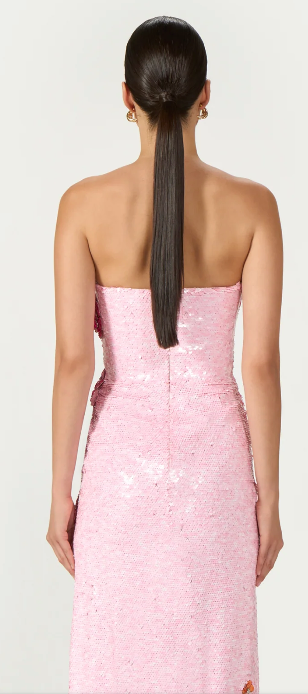 Harlee Sequin Strapless Dress