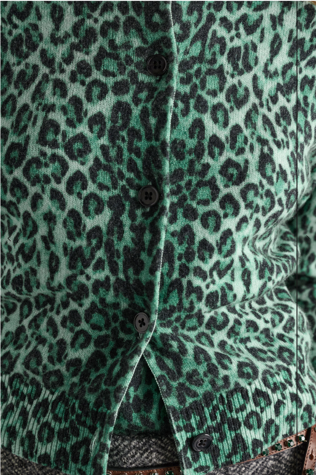 Leopard Statements Cardigan