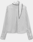 Stripes with a Twist Blouse