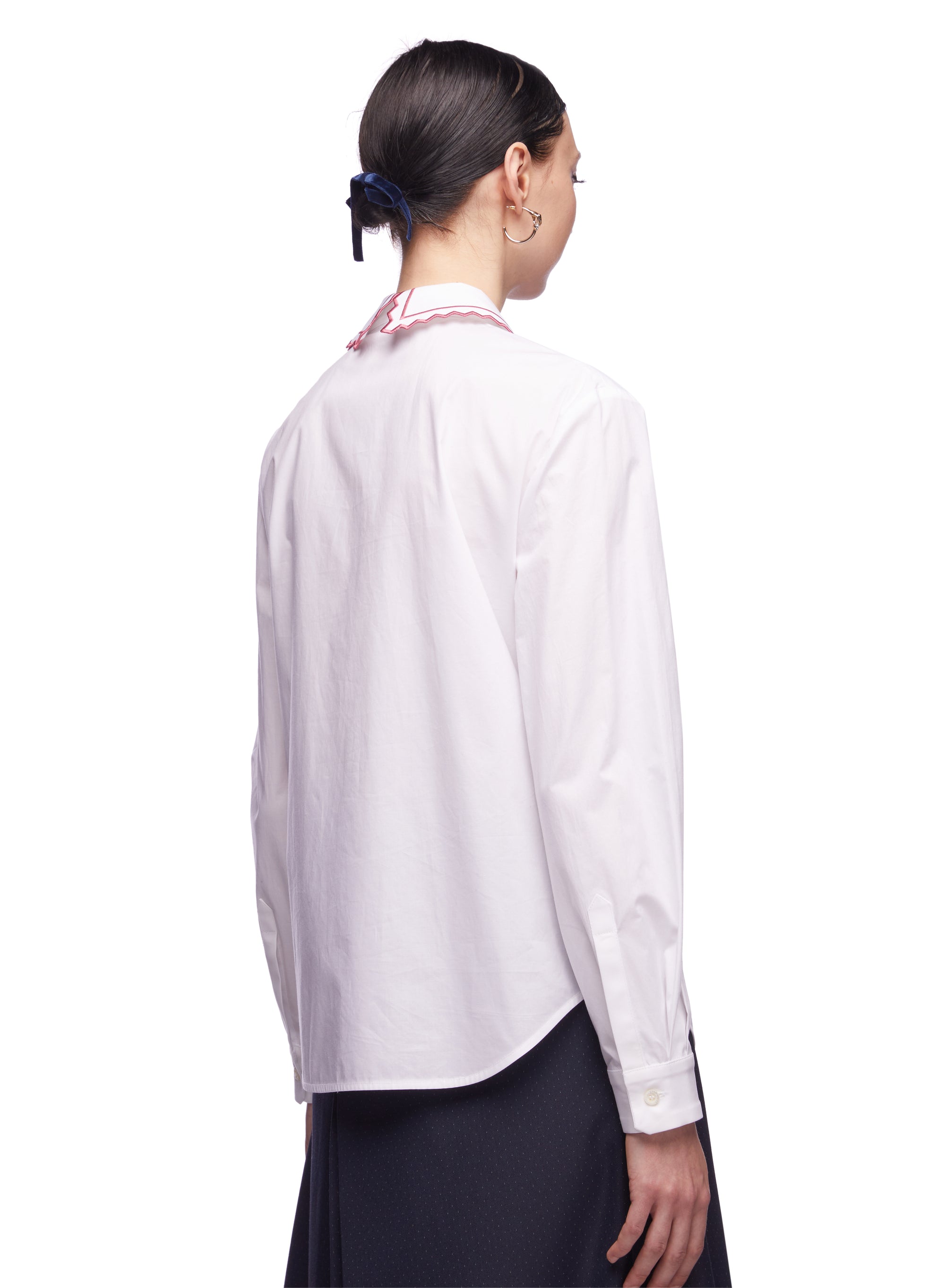 Poplin Shirt W Profile Faces