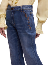 Load image into Gallery viewer, Denim Jeans w face profile