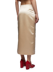 Pencil Long Skirt W Side Split