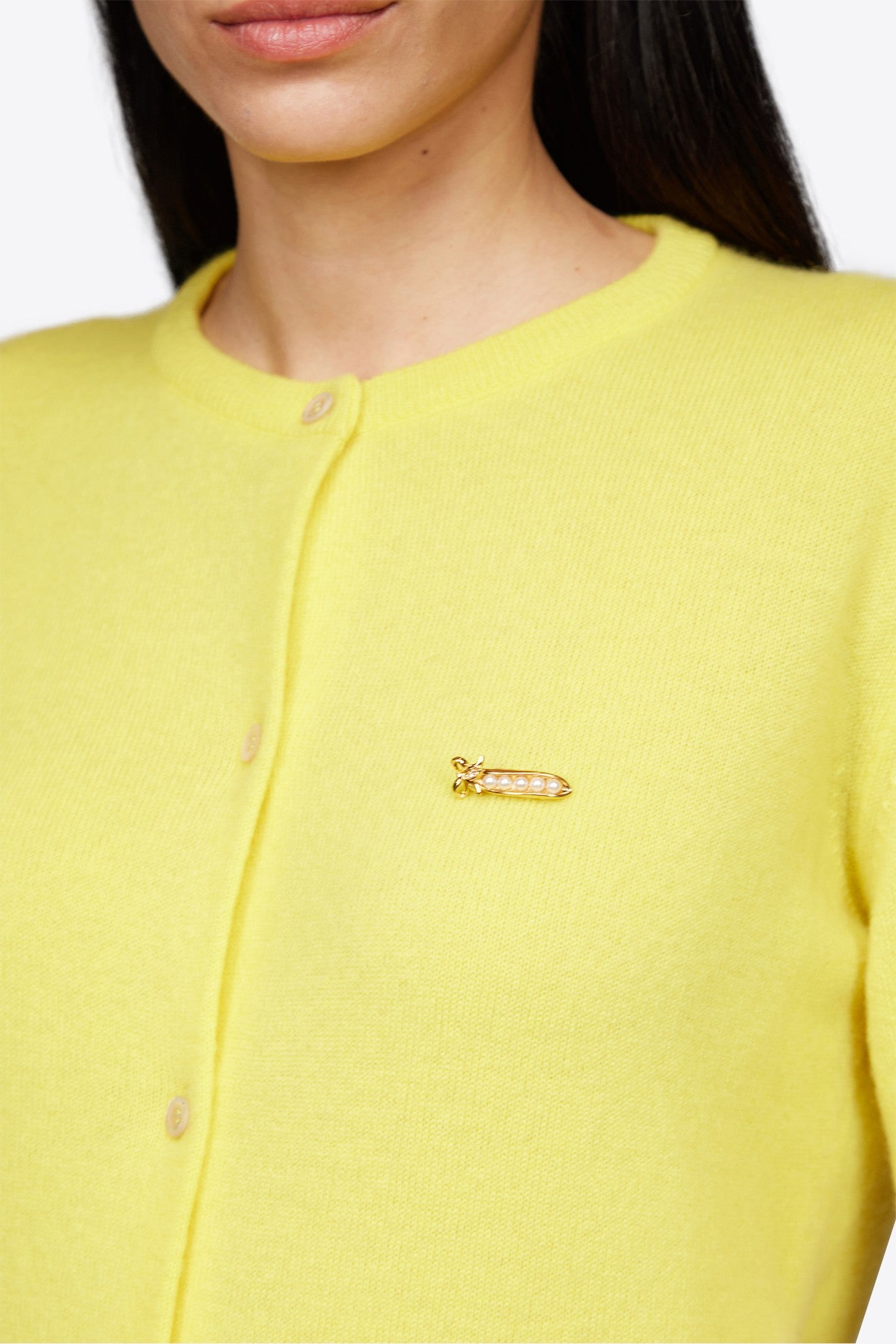 CREW NECK CARDIGAN