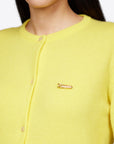 CREW NECK CARDIGAN