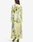 Francesca Maxi Dress - Wisteria Print