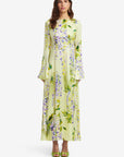 Francesca Maxi Dress - Wisteria Print