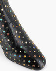 Angie Boot Black Multi Stone