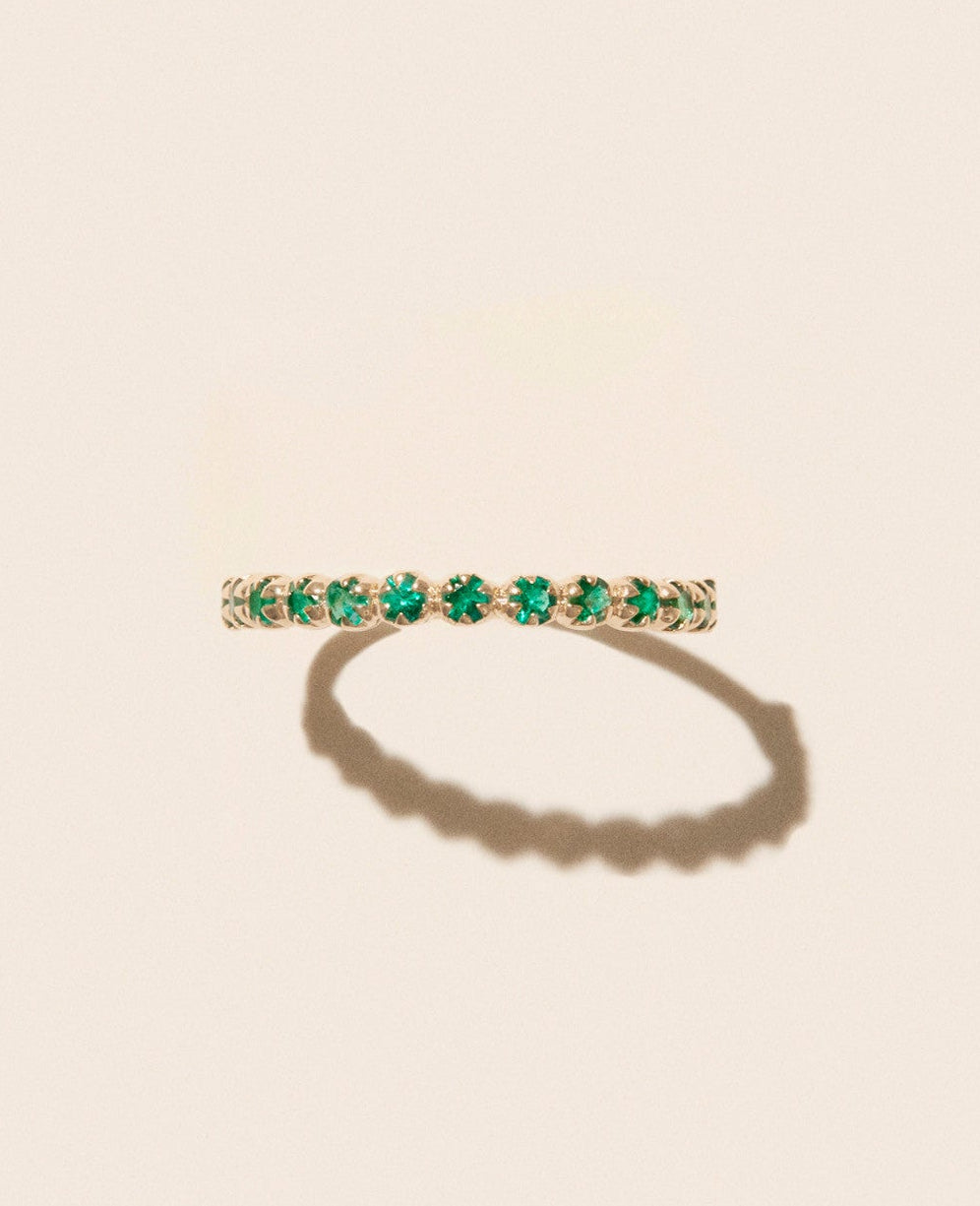 AVA N°2 RING EMERALD