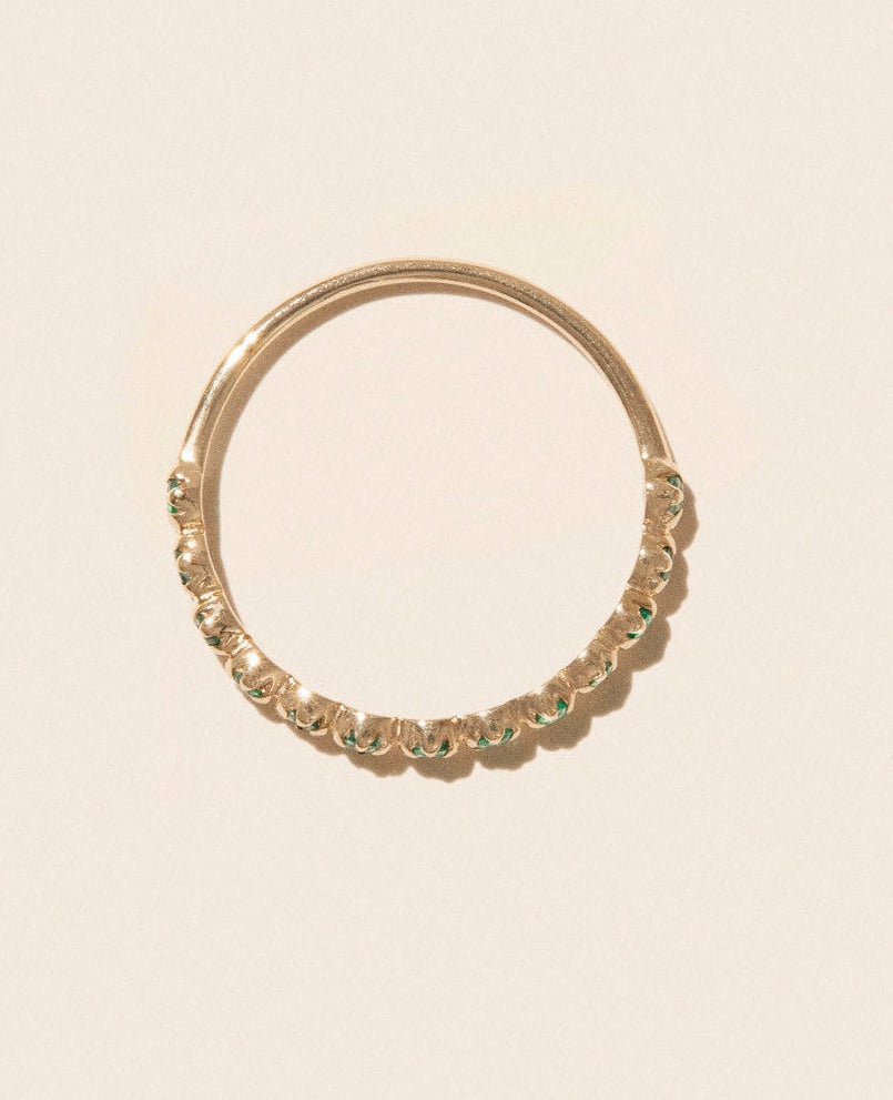 AVA N°2 RING EMERALD
