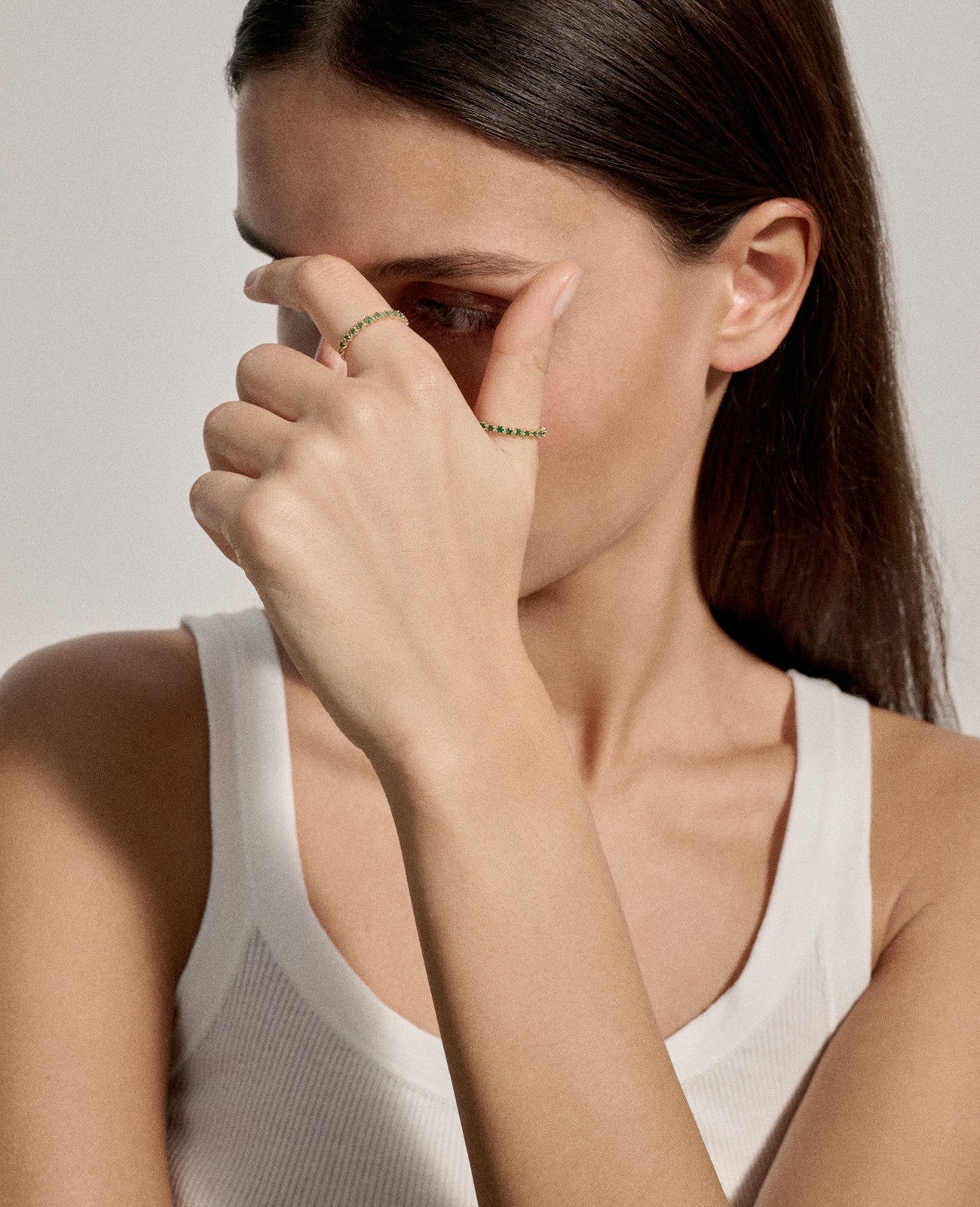 AVA N°2 RING EMERALD