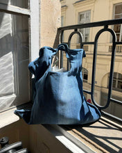Load image into Gallery viewer, Denim crush bag