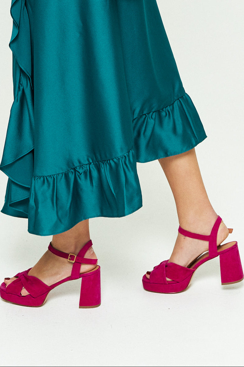 Couture Pink Jacqueline Platform