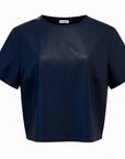 Leather T-shirt