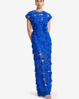 Alena Lace Maxi Dress - Lapis
