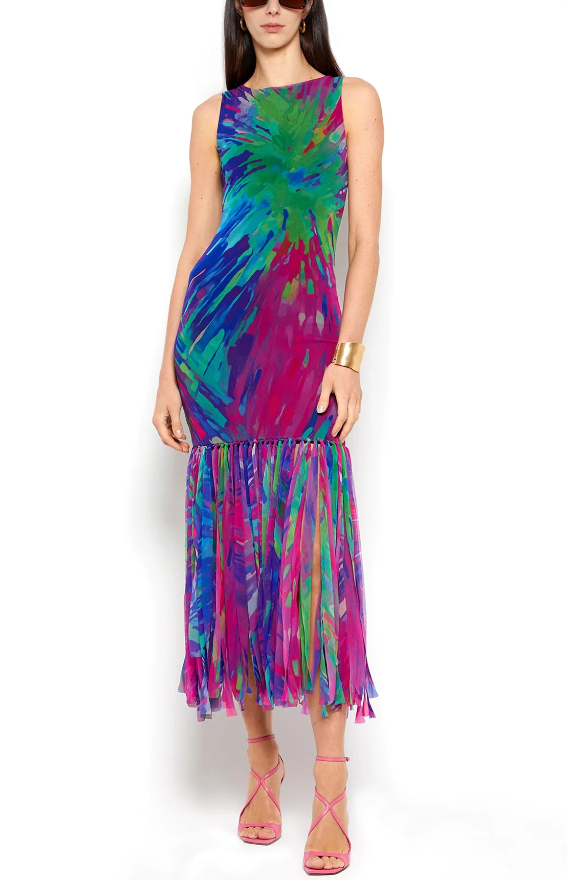 Maia Fringe Dress