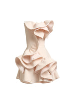 Load image into Gallery viewer, Atone Mini Ruffle Dress