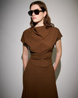 LEORA SCULPTURAL TOP