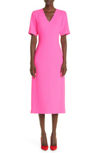 Load image into Gallery viewer, VNECK SHEATH DRESS