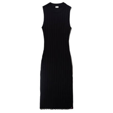 Load image into Gallery viewer, Clemence - Black Knit Dress